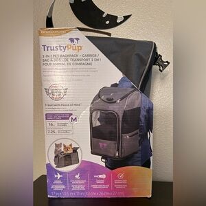 TrustyPup 2-in-1 Pet Backpack Carrier